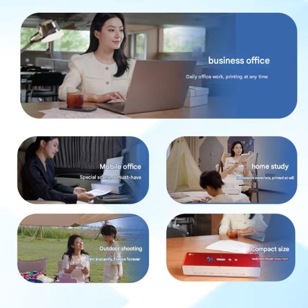 Portable Color Inkjet Printer X1100