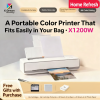 Portable Color Inkjet Printer X1200