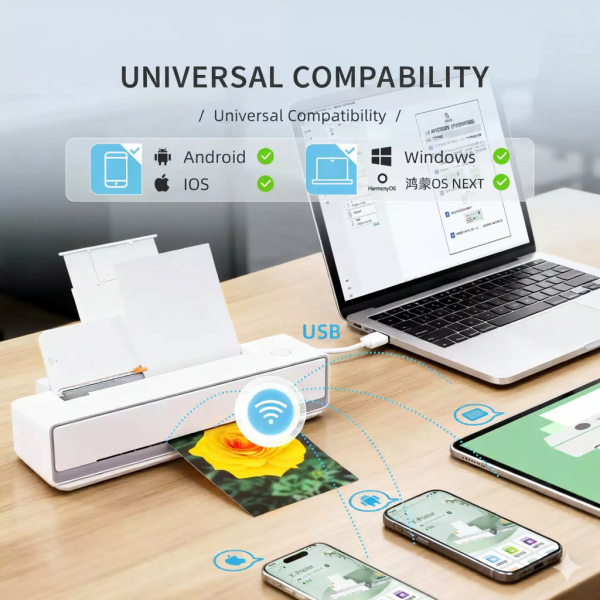 Portable Color Inkjet Printer X1200